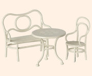 Maileg Café Set, Mouse, Small - Off White | HONEYPIEKIDS