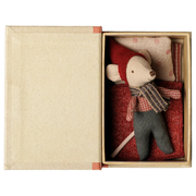 Maileg Christmas Mouse, Baby in Book | HONEYPIEKIDS