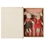 Maileg Christmas Twin Mice, Little Sister and Brother in Book | HONEYPIEKIDS