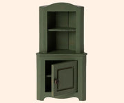 Maileg Corner Cabinet, Mouse - Dark Green | HONEYPIEKIDS