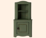Maileg Corner Cabinet, Mouse - Dark Green | HONEYPIEKIDS