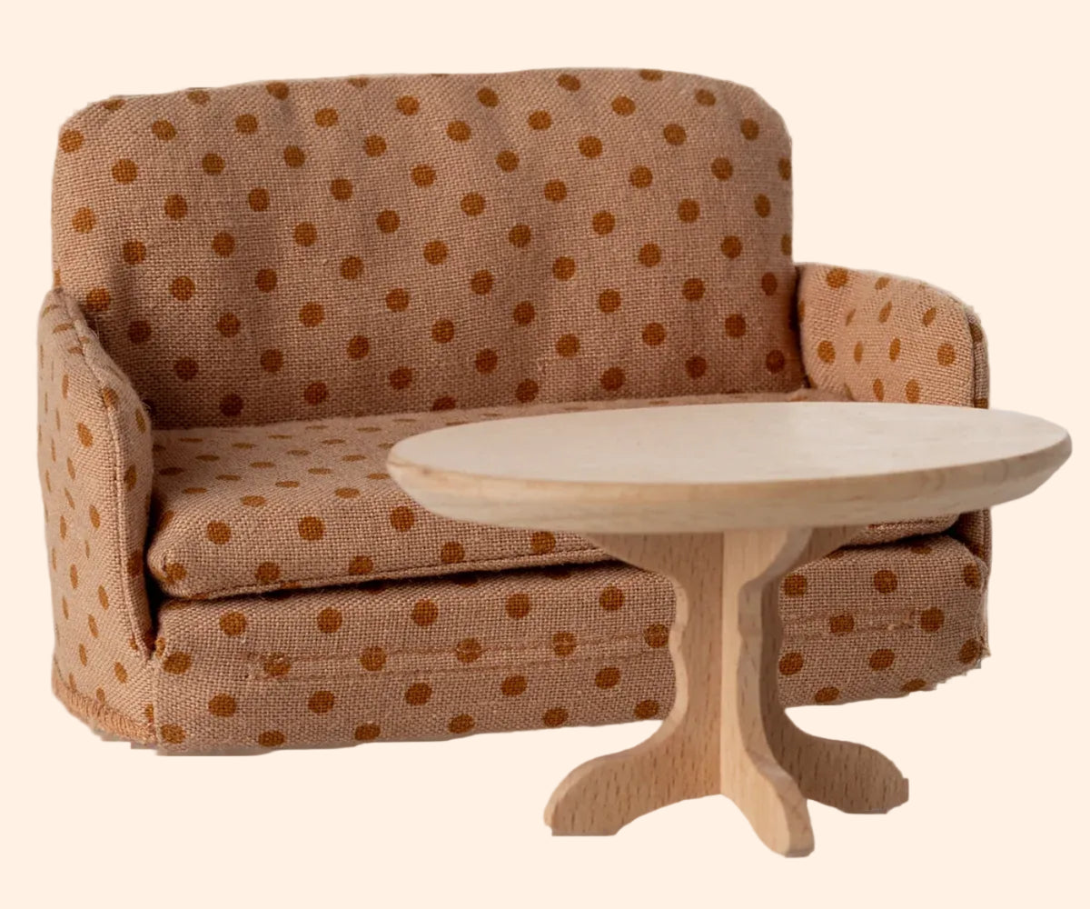 Maileg Sofa Bed, Mouse - Dots | HONEYPIEKIDS.COM