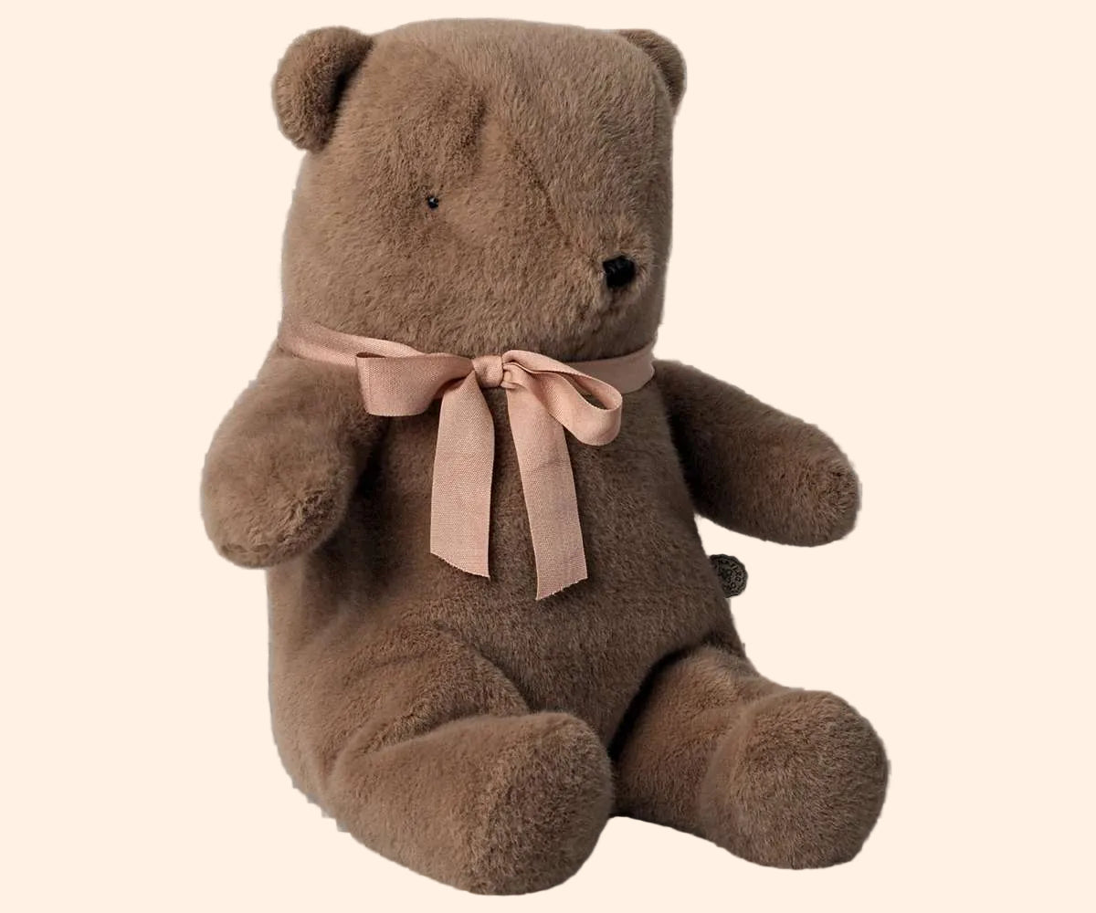 Maileg Teddy Bear Plush, Medium - Soft Brown | HONEYPIEKIDS
