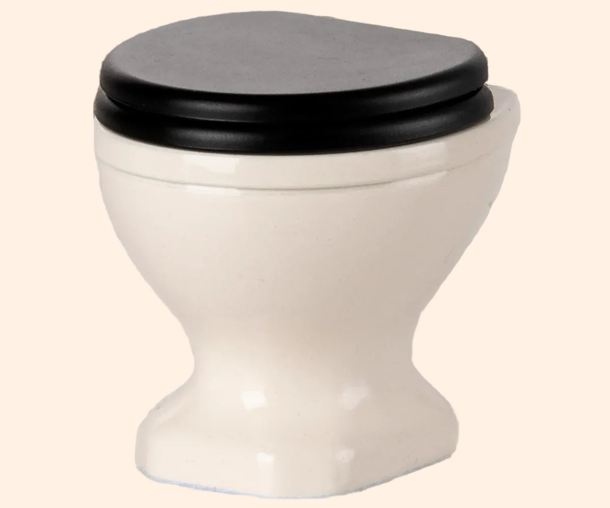Maileg WC Toilet- Mouse - Off White - HONEYPIEKIDS | Maileg Mouse Toilet
