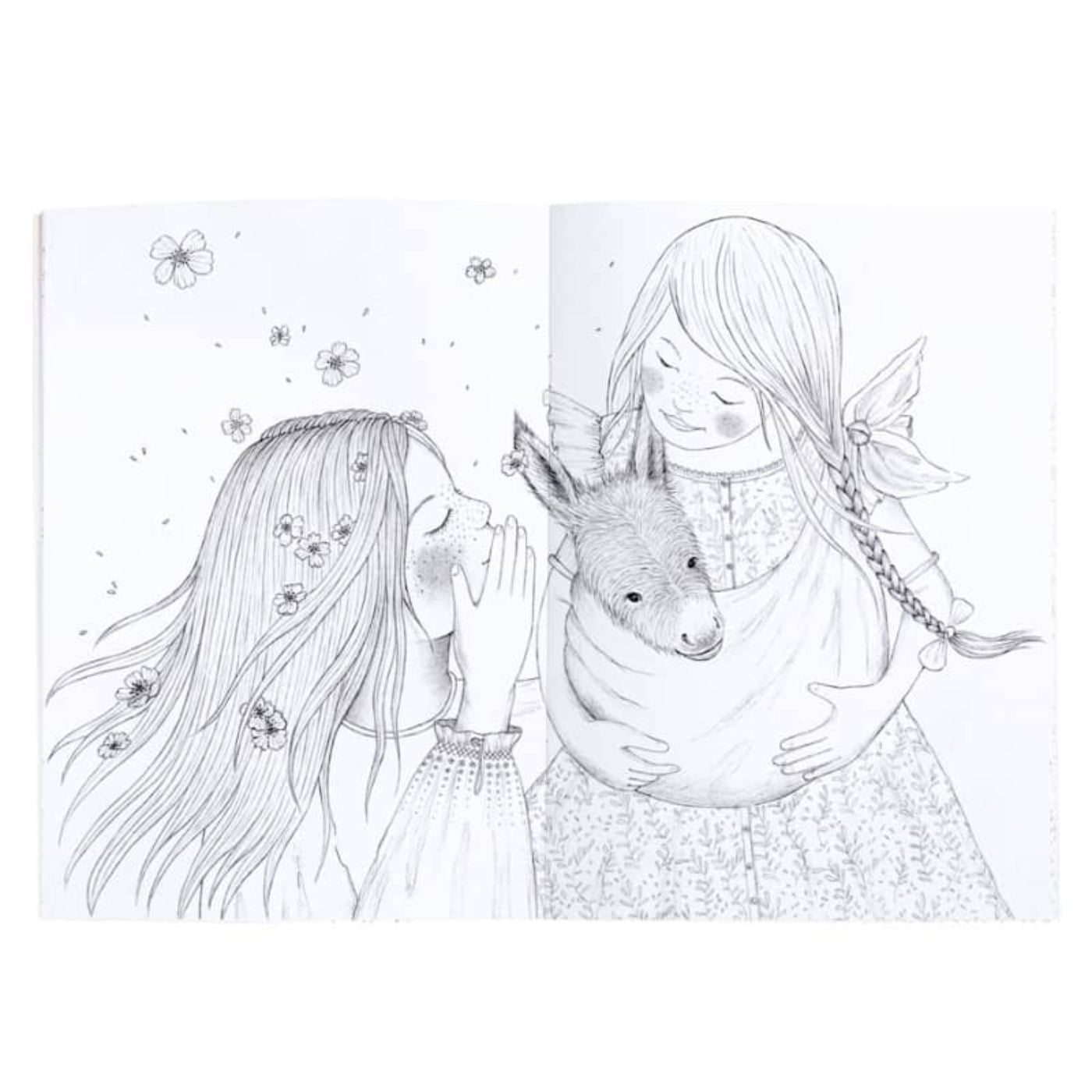 Moulin Roty Coloring Book - The Rosalies | HONEYPIEKIDS 