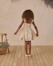 NoraLee Girls Birdie Dress - Lemon Meadow | HONEYPIEKIDS