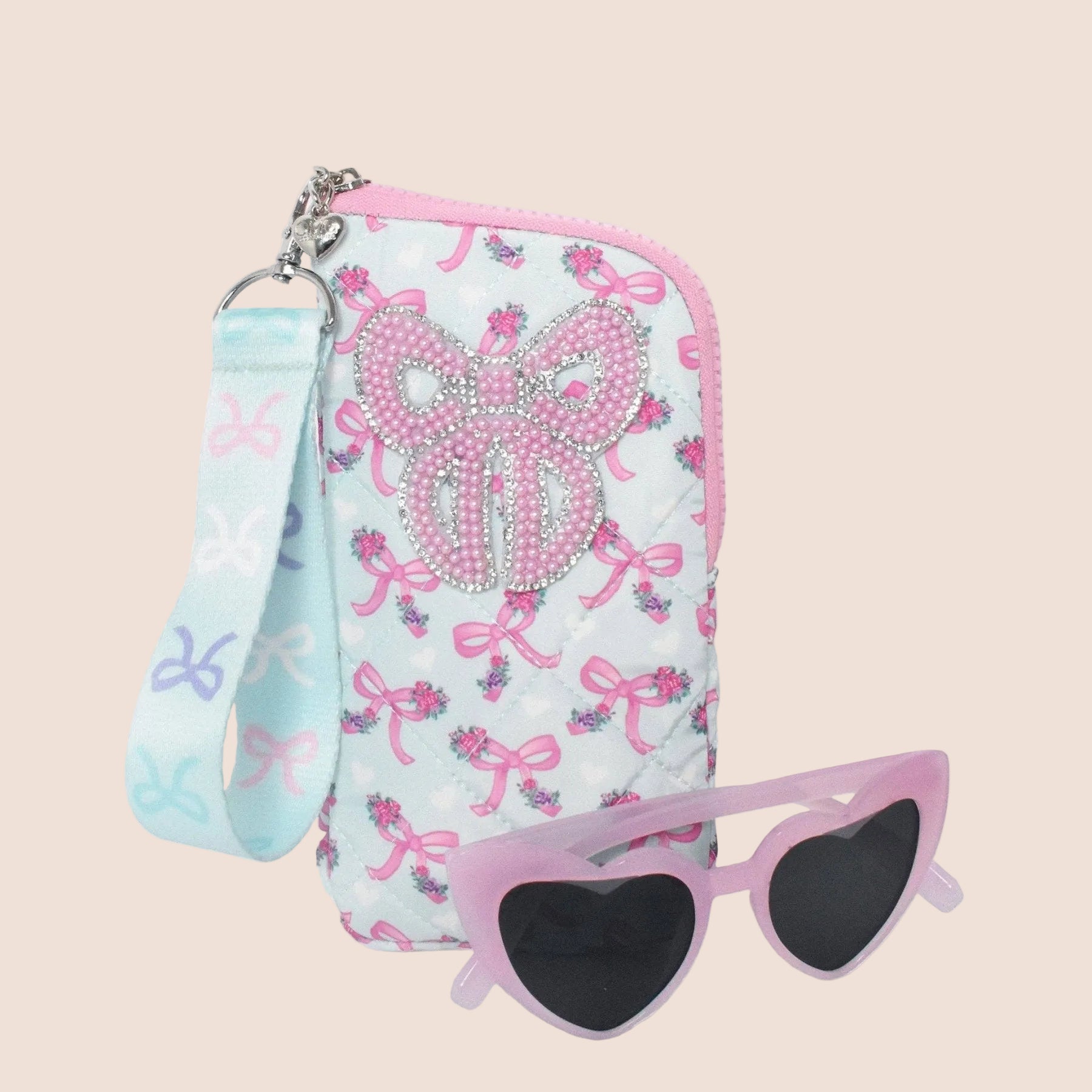 OMG Bow Wristlet Case and Sunglasses | HONEYPIEKIDS