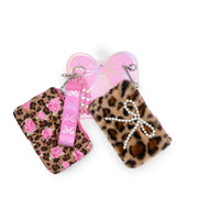 OMG Quilted Leopard 3 Piece Coin Purse and Keychain | HONEYPIEKIDS 