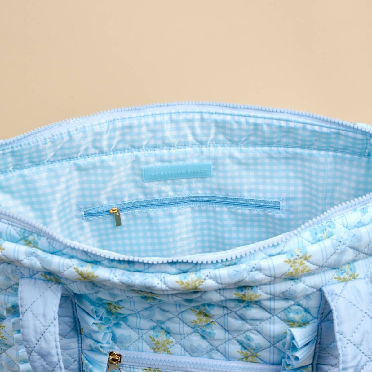 Oh So Fancy Blue Everyday Quilted Tote Bag | HONEYPIEKIDS