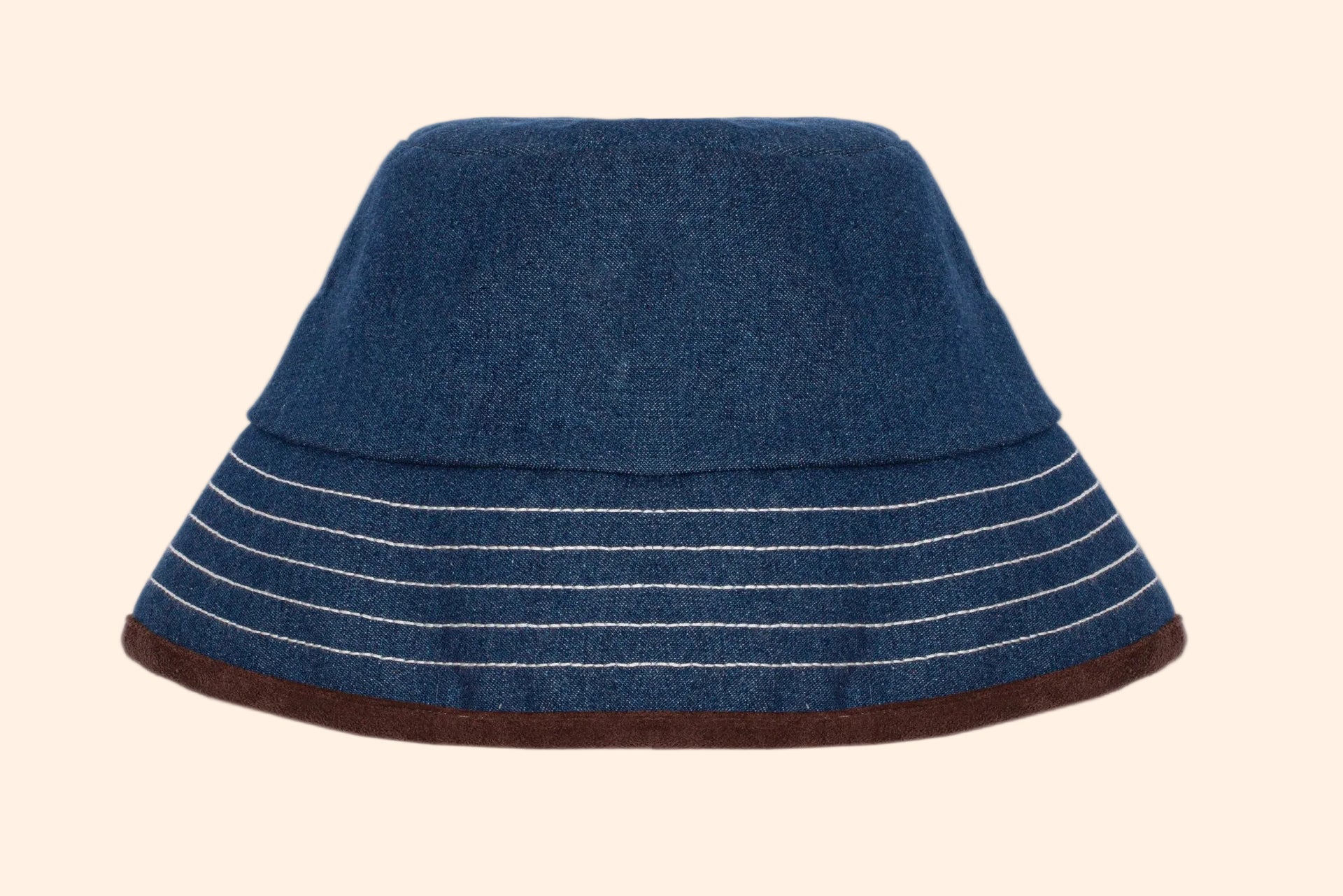 Patachou Girls Indigo Blue Denim Bucket Hat | HONEYPIEKIDS.COM
