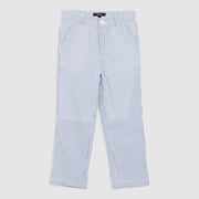 Pedal Boys Seersucker Sportcoat and Pants Set - Blue | HONEYPIEKIDS.COM