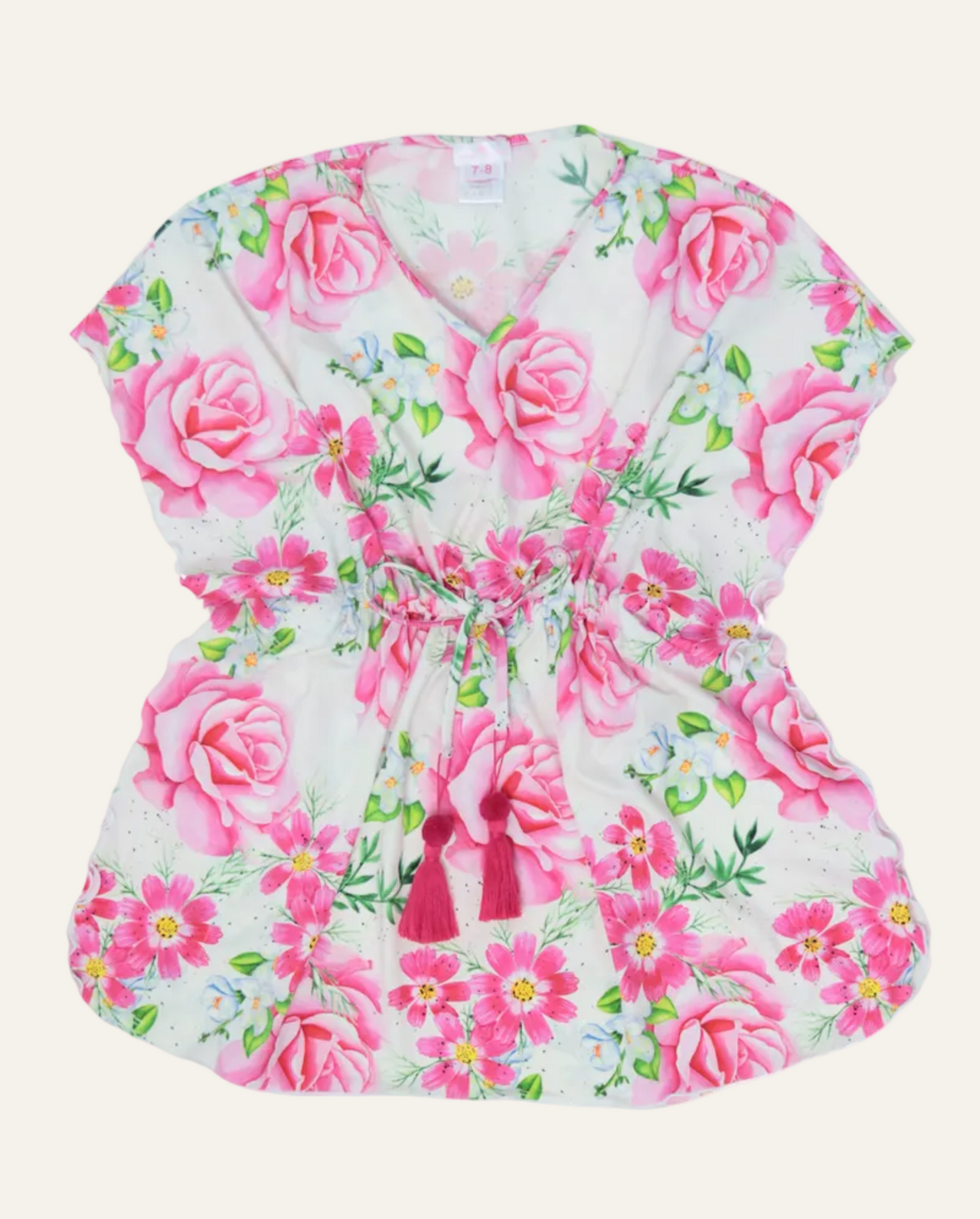 Piccoli Principi Swimwear LIDIA Coverup Dress - JARDIN DETE | HONEYPIEKIDS