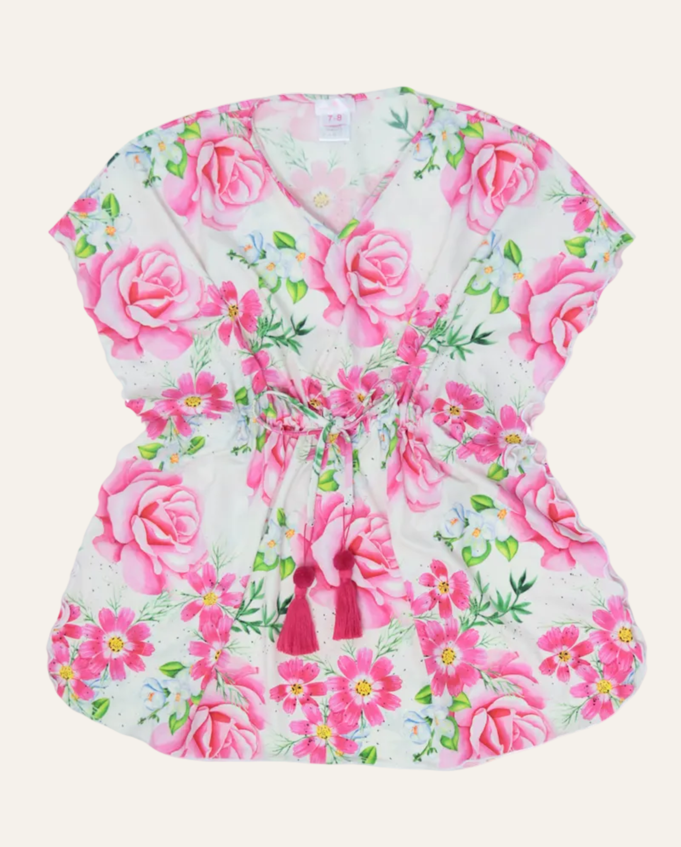 Piccoli Principi Swimwear LIDIA Coverup Dress - JARDIN DETE | HONEYPIEKIDS
