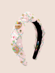 Poppyland Headband - EASTER TRELLIS | HONEYPIEKIDS.COM