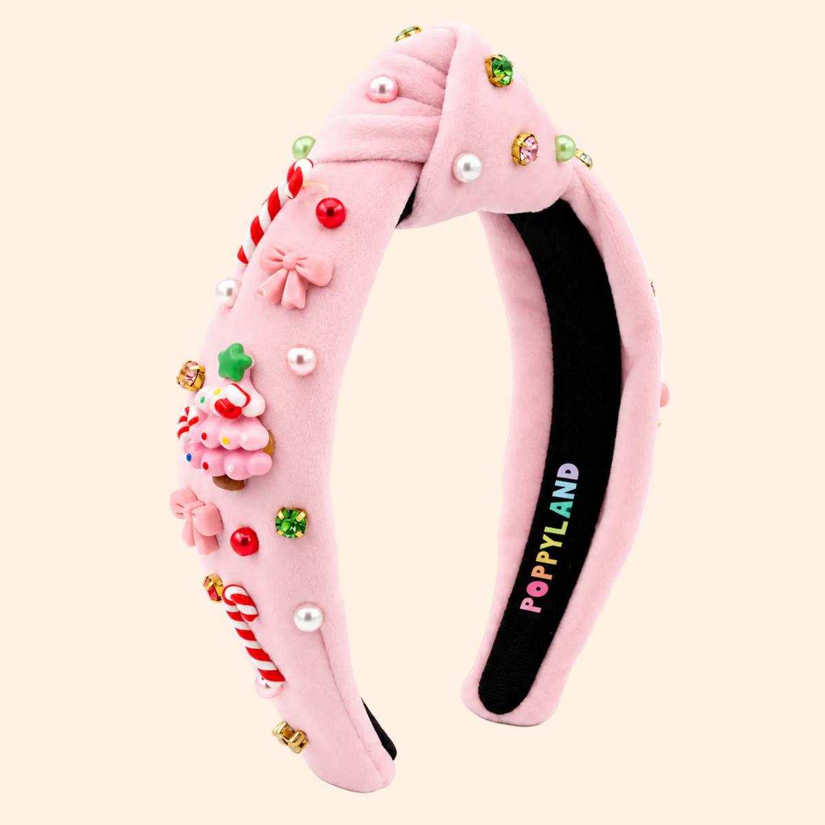 Poppyland Headband - Sugarplum Forest | Holiday Headbands For Kids - HONEYPIEKIDS