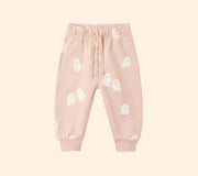 Quincy Mae Halloween Relaxed Fleece Sweatpants - Sweet Ghost | HONEYPIEKIDS 