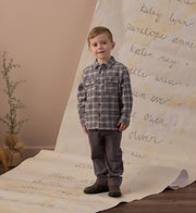 Rylee + Cru Kalen Pant - Slate | HONEYPIEKIDS