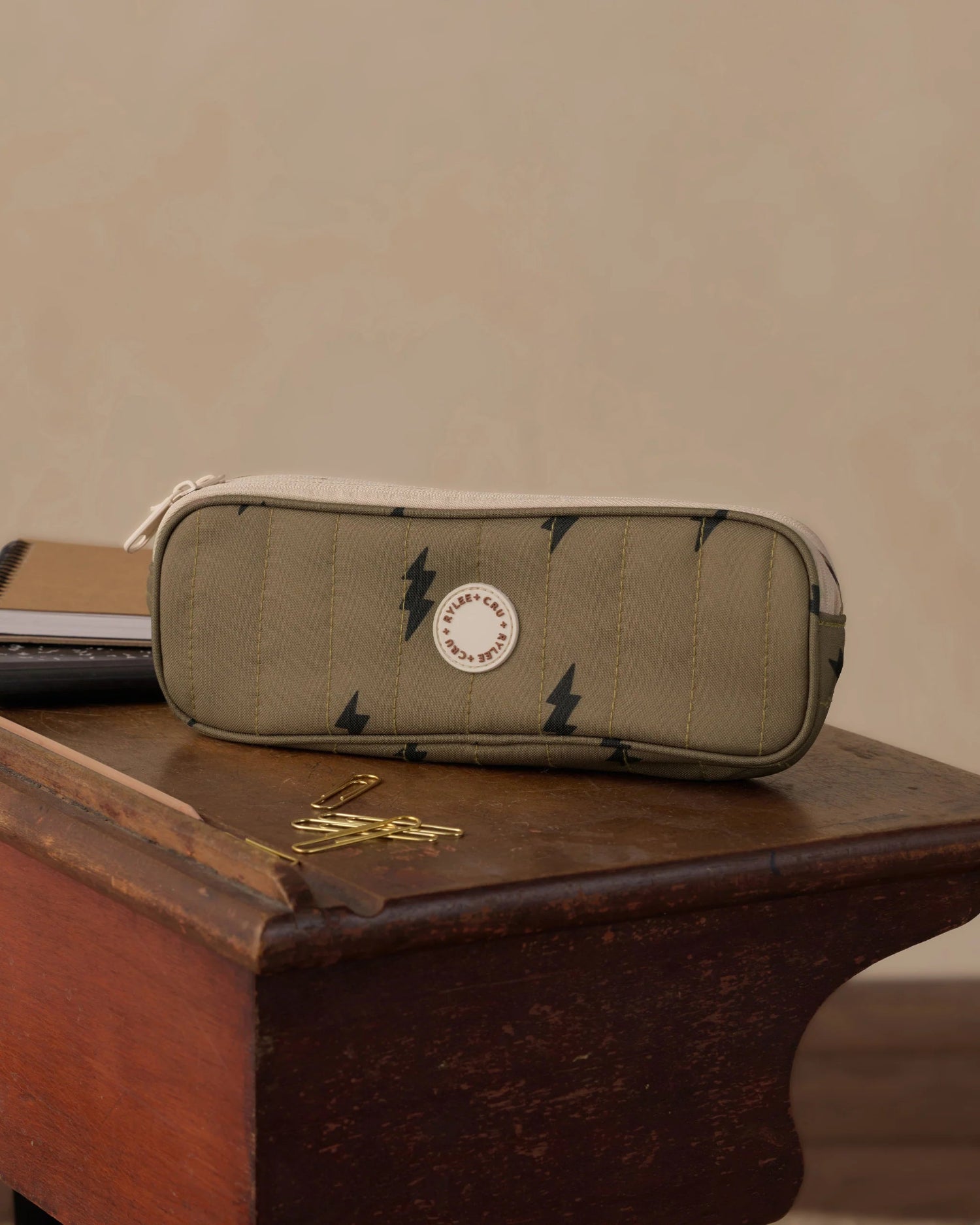 Rylee + Cru Boys School Pencil Pouch - Bolts | HONEYPIEKIDS

