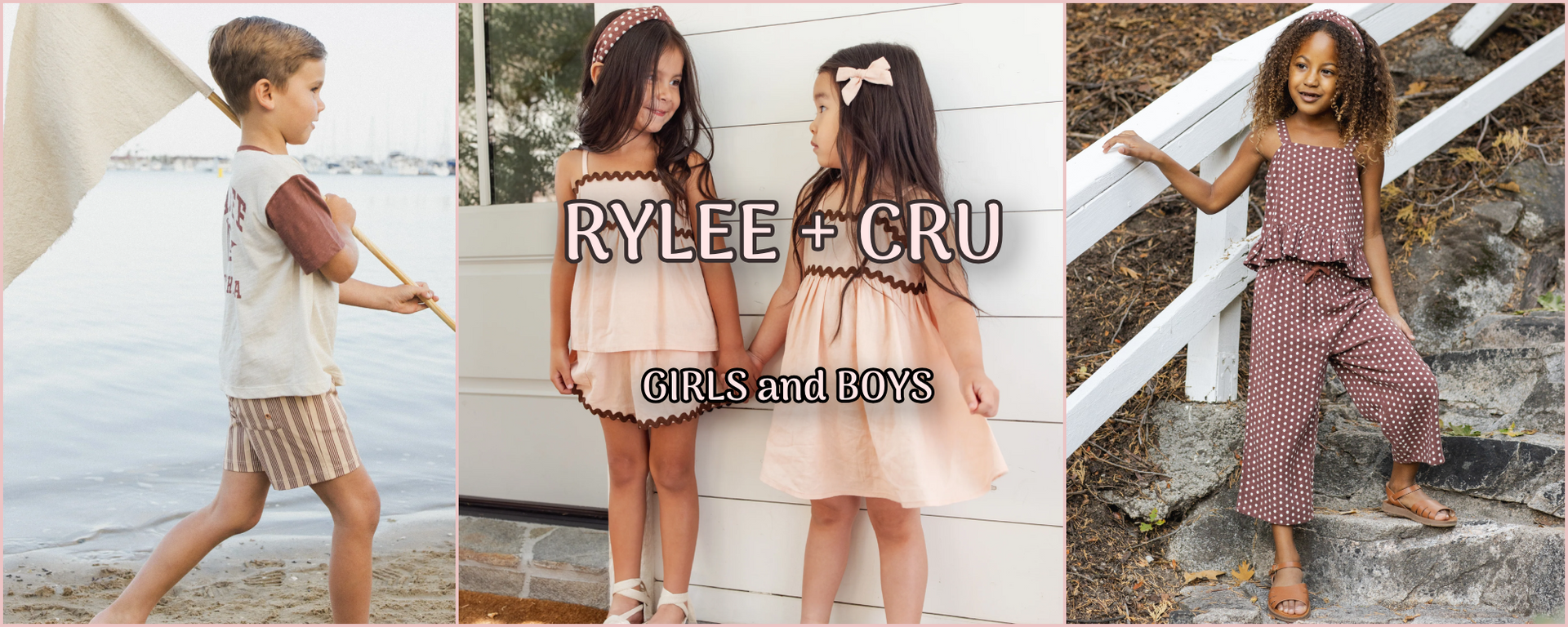 Rylee + Cru Clothing - Girls and Boys | HONEYPIEKIDS.COM  - New Spring Arrivals