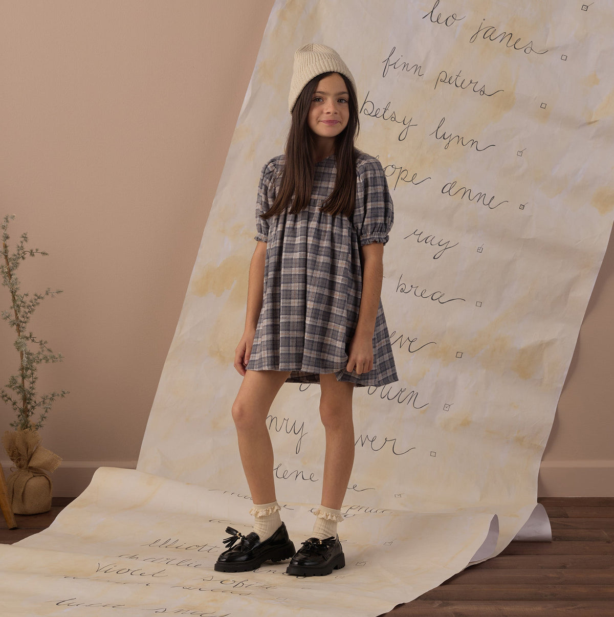 Rylee + Cru Jolene Dress - Winter Plaid | HONEYPIEKIDS