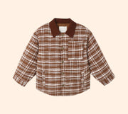Rylee + Cru Nashville Quilted Jacket Aspen Plaid | HONEYPIEKIDS