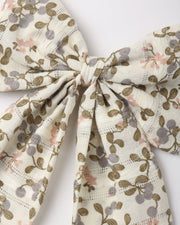 Rylee + Cru Oversized Bow - Winter Garden | HONEYPIEKIDS