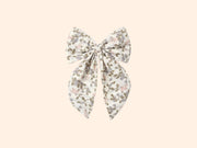 Rylee + Cru Oversized Bow - Winter Garden | HONEYPIEKIDS