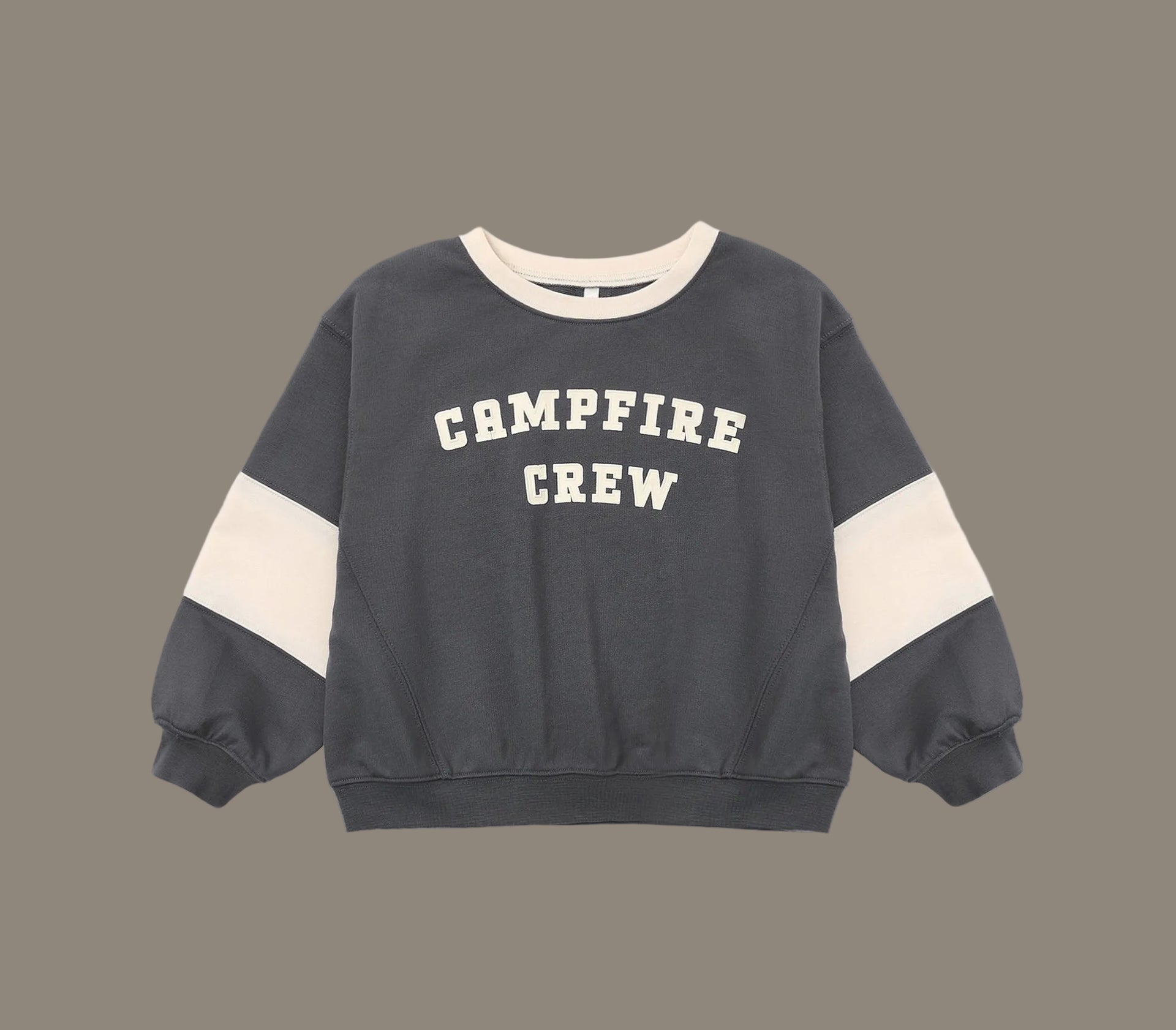 Rylee + Cru Oversized Sweatshirt Campfire Crew Midnight | HONEYPIEKIDS