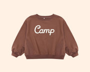 Rylee + Cru Oversized Sweatshirt Camp Mulberry | HONEYPIEKIDS