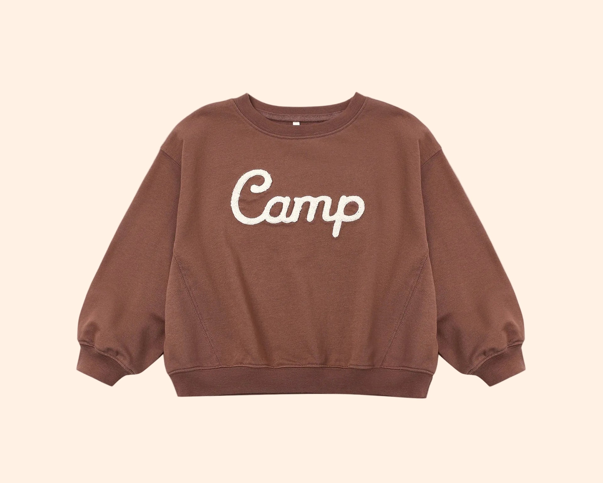 Rylee + Cru Oversized Sweatshirt Camp Mulberry | HONEYPIEKIDS