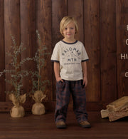 Rylee + Cru Palmer Pant in Midnight Plaid | HONEYPIEKIDS