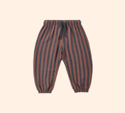 Rylee + Cru Relaxed Jogger Mulberry Stripe | HONEYPIEKIDS