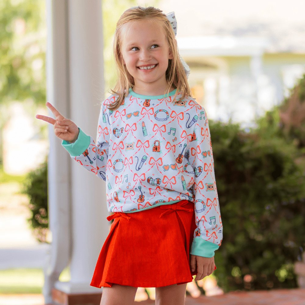 Showgirls Backstage Pass L/S Girls Shirt - HoneyPieKids