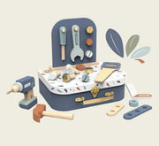 Speedy Monkey Kids Wooden Tool Set Suitcase | HONEYPIEKIDS