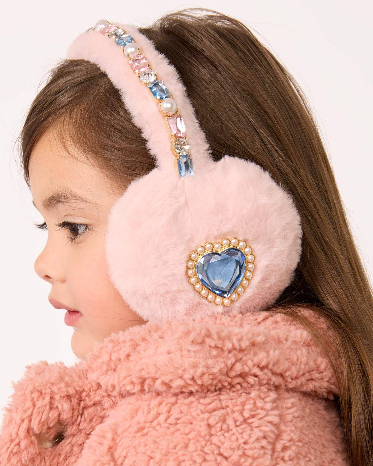 Super Smalls Cotton Candy Jeweled Earmuffs | HONEYPIEKIDS
