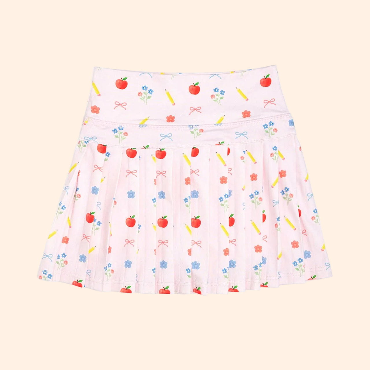 Sweet Wink Girls Back to School Themed Skort | HONEYPIEKIDS 