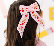 Sweet Wink Back to School Icons Gem Hair Bow | HONEYPIEKIDS 