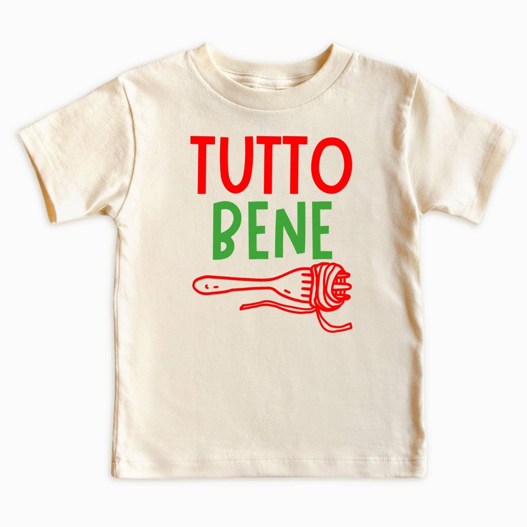 Tutto Bene Kids Pasta T-Shirt | HONEYPIEKIDS 