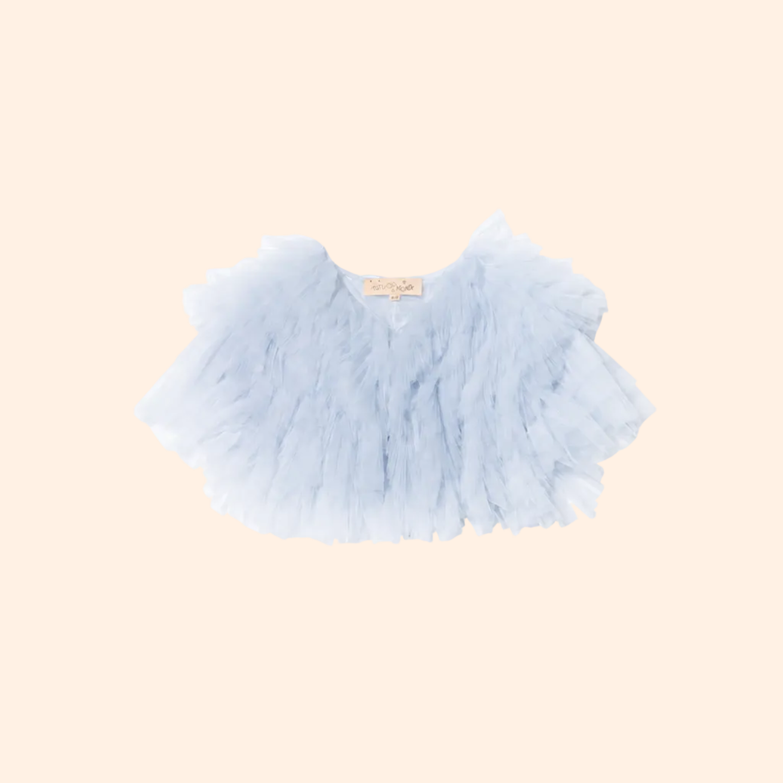 Tutu Du Monde Girls Mallow Shrug - Shine Blue | HONEYPIEKIDS