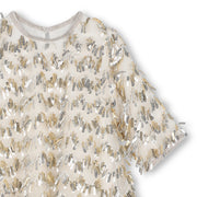 Billieblush Girls Ceremony Sequin Fringe S/S Dress | HONEYPIEKIDS