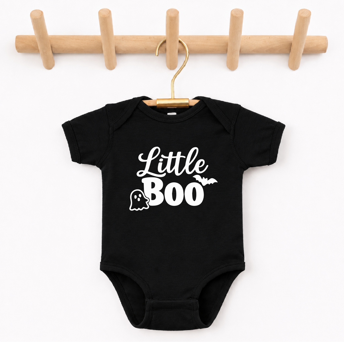 Bump & Beyond Designs - Little Boo Halloween Onesie and Kids T-Shirt | HONEYPIEKIDS 