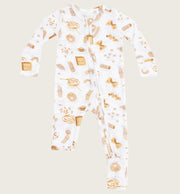 Angel Dear 2 Way Zipper Romper - Cute Pasta | HONEYPIEKIDS
