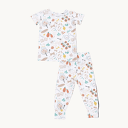 Angel Dear S/S Loungewear Pajama Set - Pasta Lovers | HONEYPIEKIDS