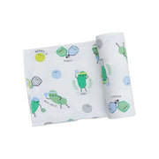 Angel Dear Swaddle Blanket - Pickleball Blue | HONEYPIEKIDS