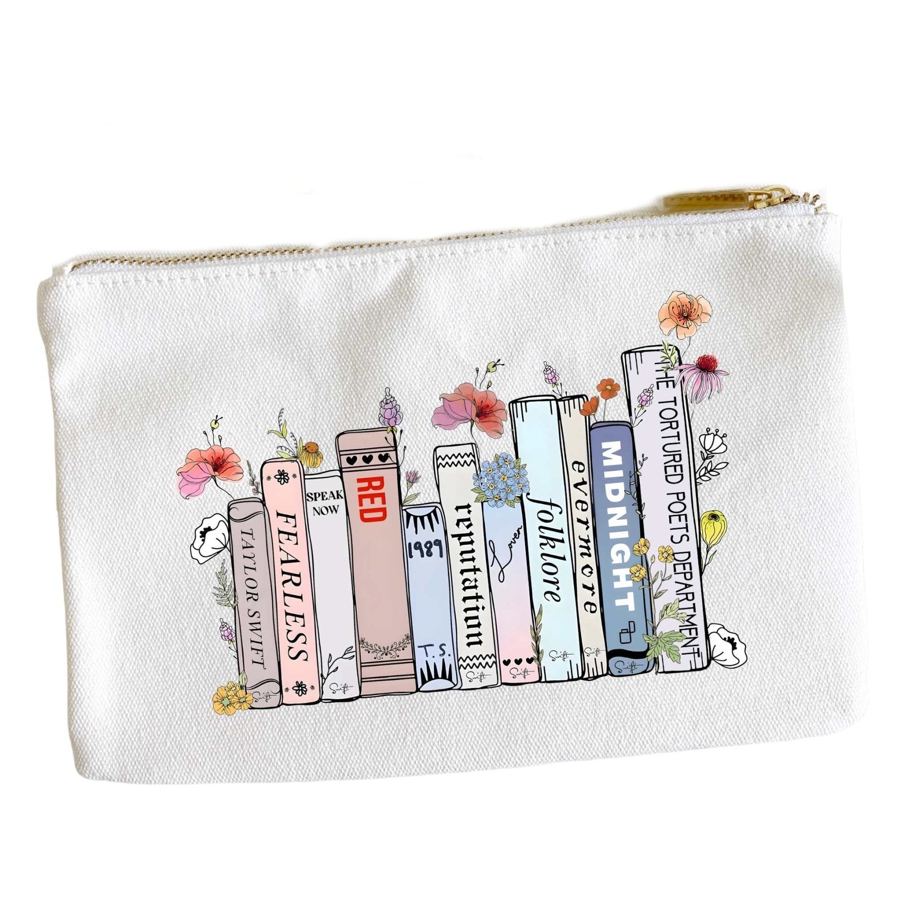 Aspen Lane Taylor Swift Book Album canvas pouch/ pencil case | HONEYPIEKIDS 