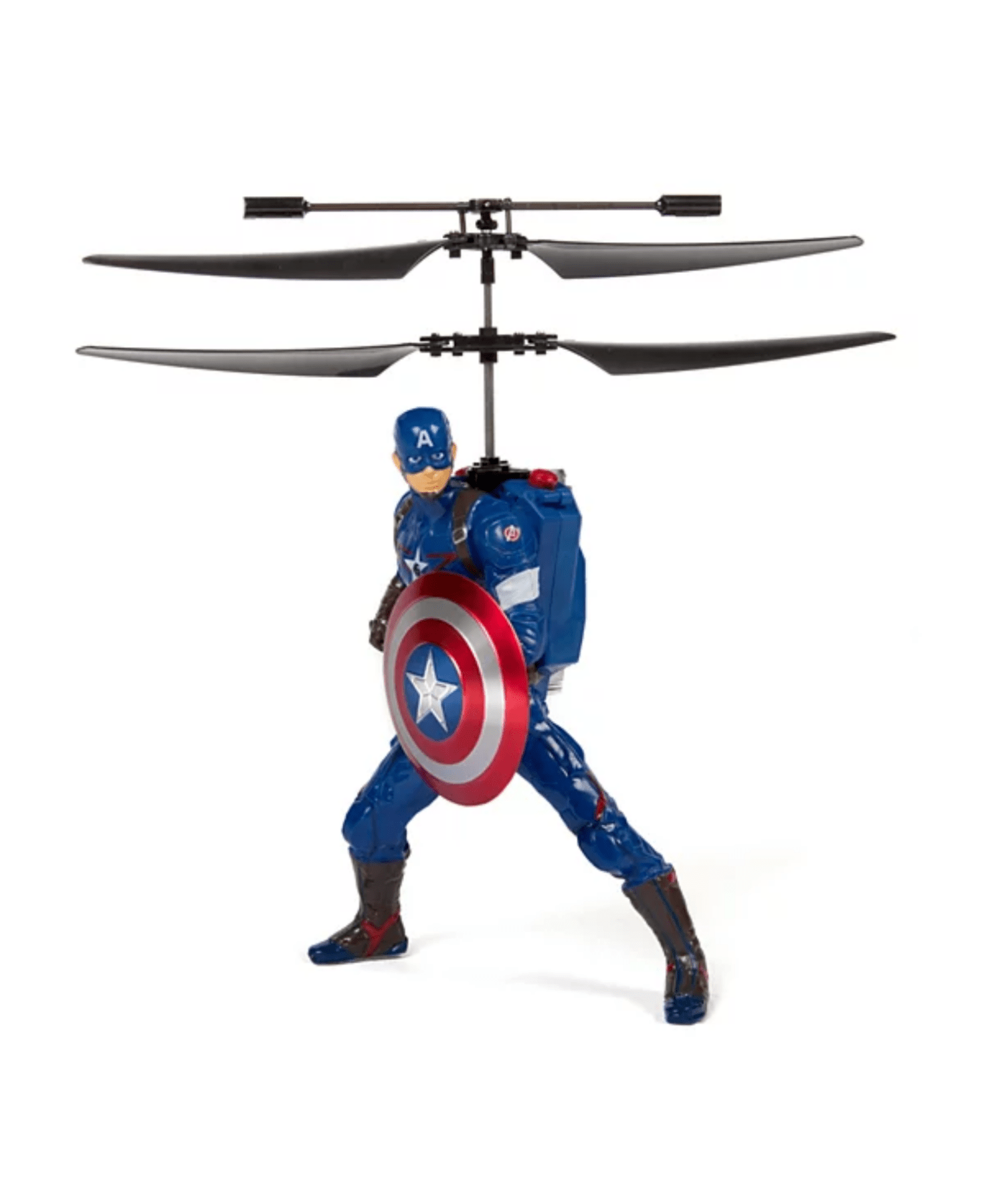 Marvel Avengers Captain America Flying Figure Helicopter by World Tech Toys | HONEYPIEKIDS 