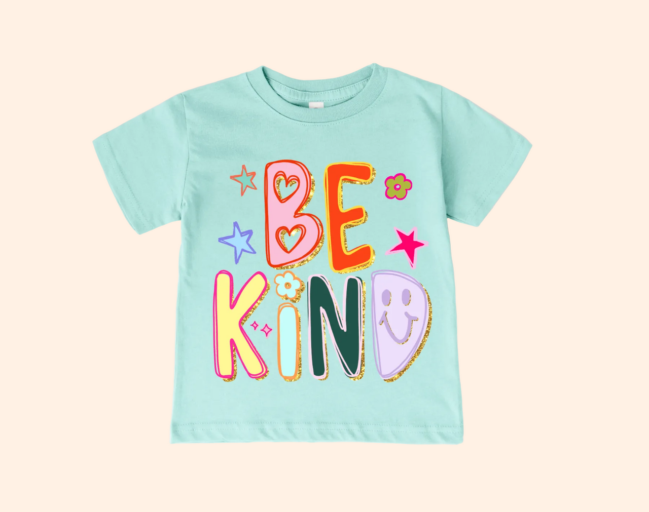 Be Kind - Back to School Kids Shirt | HONEYPIEKIDS 