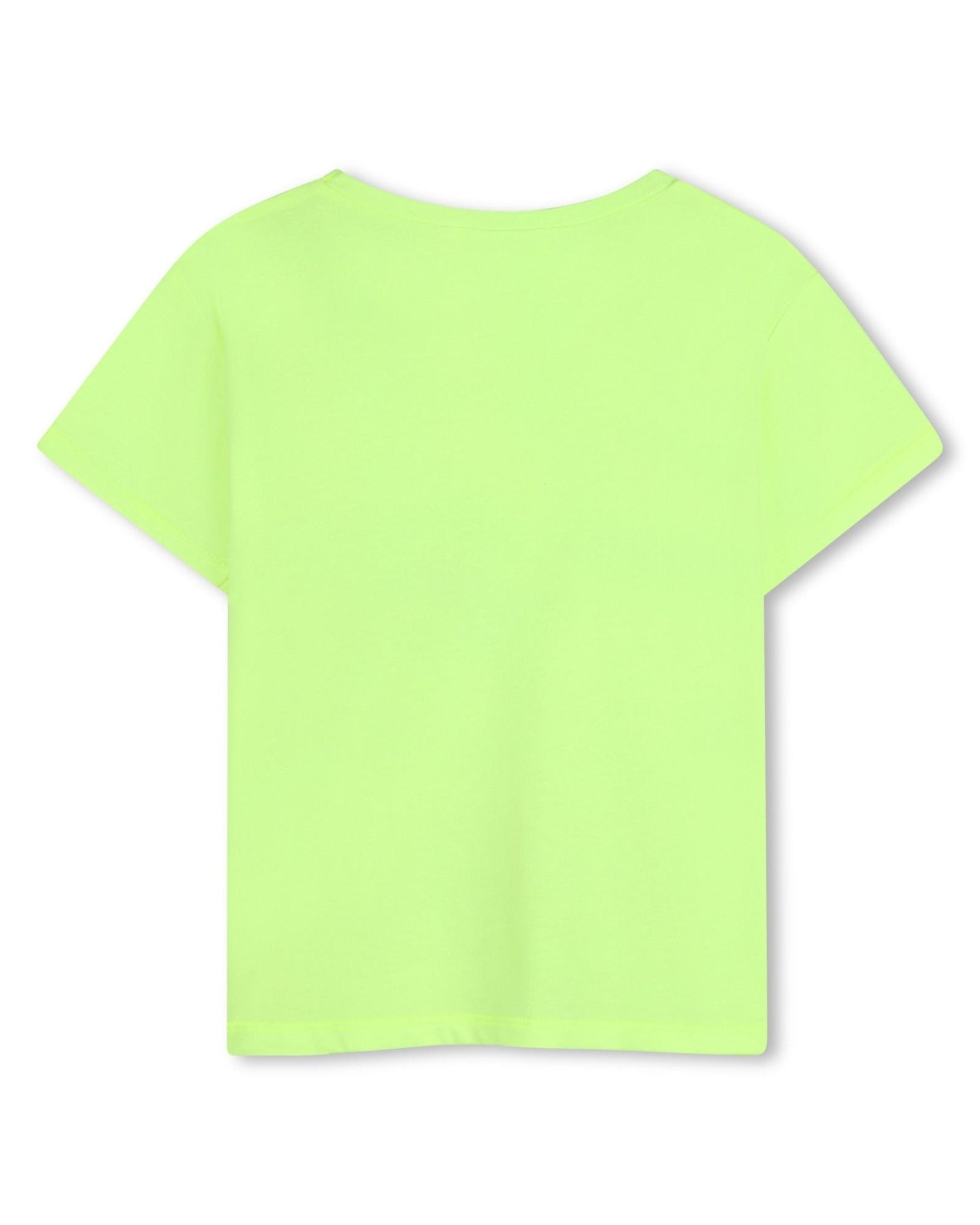 Billieblush Girls Neon Green Sequin Sun Kisses T-Shirt | HONEYPIEKIDS 