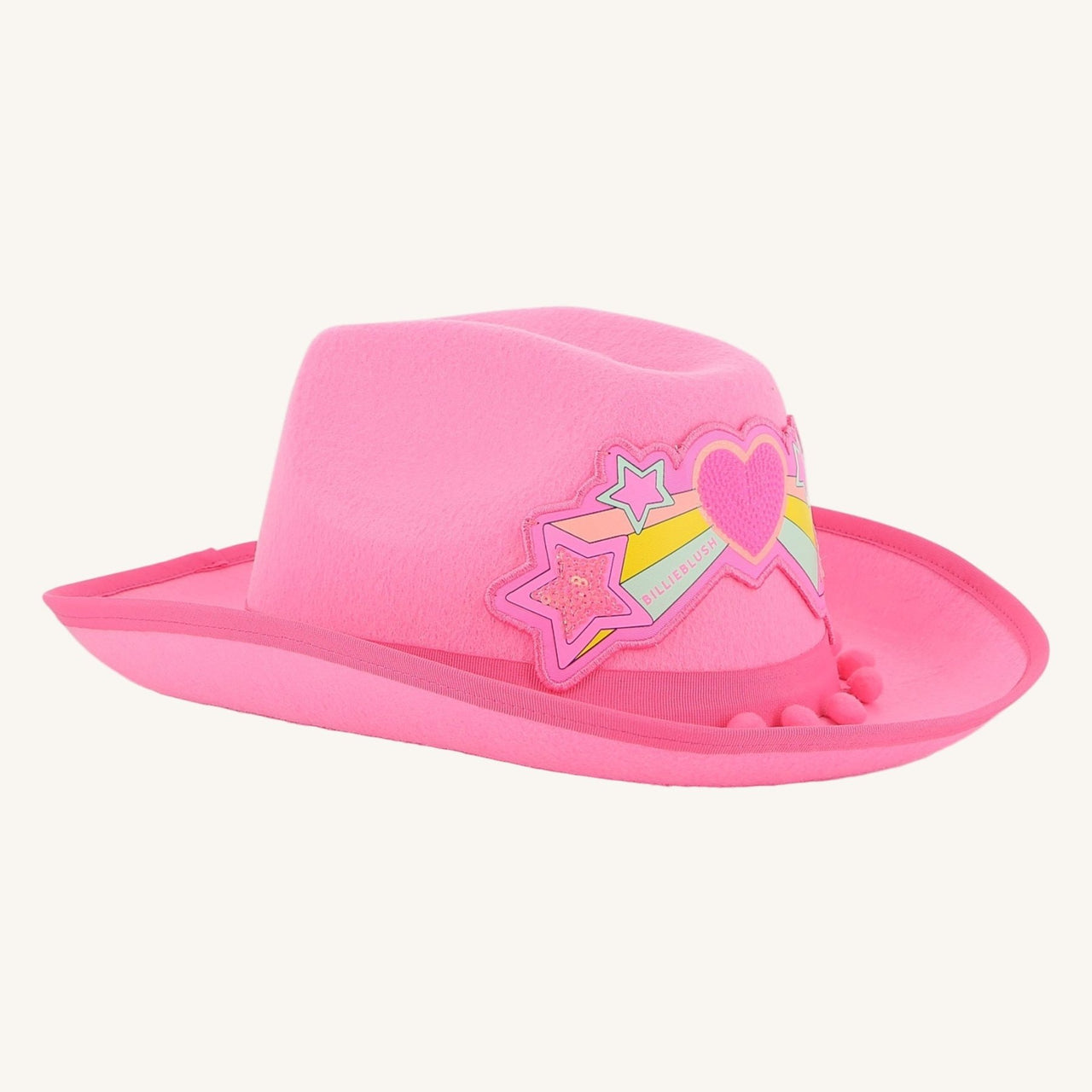 Billieblush Girls Pink Cowgirl Hat | HONEYPIEKIDS 