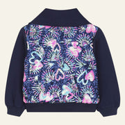 Billieblush Girls Sequin Back Zip Up Sweatshirt Jacket | HONEYPIEKIDS 